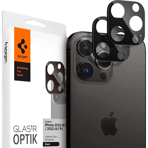 Захисне скло на камеру Spigen OPTIK.TR Camera Protector для Apple iPhone 14 Pro/ 14 Pro Max 2-Pack (AGL05273) - придбати в Дніпрі, Україні: ціна, характеристики | інтернет-магазин TOUCH