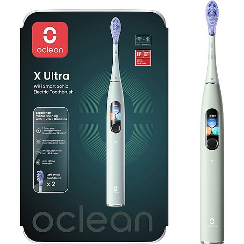 Электрическая зубная щетка Oclean X Ultra Green