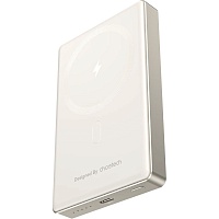 Зовнішній акумулятор Choetech Magnetic Wireless B739-WH 10000mAh 20W White - придбати в Дніпрі, Україні: ціна, характеристики | інтернет-магазин TOUCH