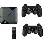 Ретро ігрова приставка GameStick M8 Mini 4К 64GB 10000 в 1 + Smart TV Box Black