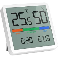 Метеостанція Youpin Temperature Humidity Clock (YGH5253) - придбати в Дніпрі, Україні: ціна, характеристики | інтернет-магазин TOUCH