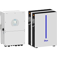 Система хранения энергии Deye SUN-16K-SG01LP1 16kW + 2 АКБ RW-M6.1-B 12.2 kWh (51.2V/120Ah/6144Wh) Система хранения энергии Deye SUN-16K-SG01LP1 16kW + 2 АКБ RW-M6.1-B 12.2 kWh (51.2V/120Ah/6144Wh)