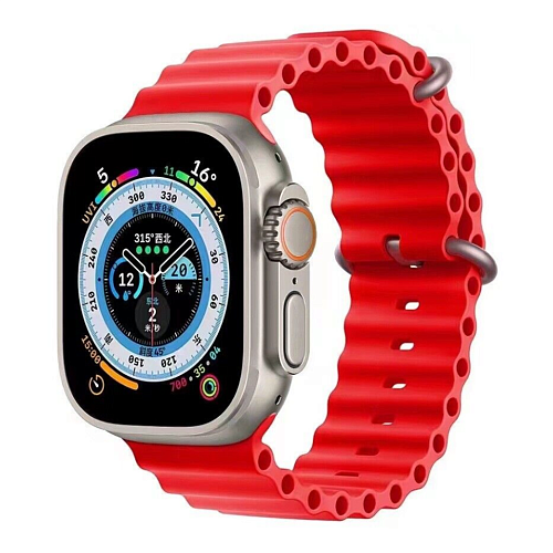 Ремешок Ocean Band для Apple Watch 42/44/45/46/49mm Red