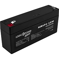 Аккумулятор LogicPower Silver AGM 6V (6V/2.8Ah/17Wh) (7242) Аккумулятор LogicPower Silver AGM 6V (6V/2.8Ah/17Wh) (7242)