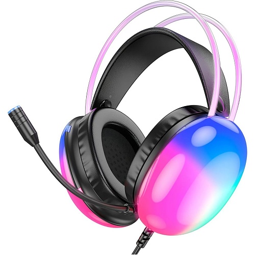Ігрові навушники Hoco W109 Plus Black (609029) - придбати в Дніпрі, Україні: ціна, характеристики | інтернет-магазин TOUCH