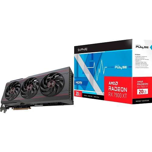 Відеокарта Sapphire Radeon RX 7900 XT Pulse 20G (11323-02-20G) UA - придбати в Дніпрі, Україні: ціна, характеристики | інтернет-магазин TOUCH
