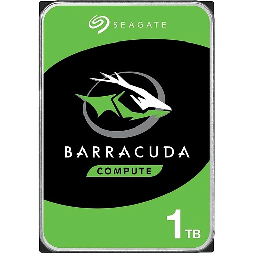 Жесткий диск 3.5" Seagate BarraCuda 1TB SATA 256MB (ST1000DM014)