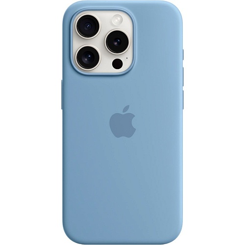 Чохол Apple Silicone Case with MagSafe для iPhone 15 Pro Winter Blue (MT1L3ZM/A) - придбати в Дніпрі, Україні: ціна, характеристики | інтернет-магазин TOUCH Чохол Apple Silicone Case with MagSafe для iPhone 15 Pro Winter Blue (MT1L3ZM/A) - придбати в Дніпрі, Україні: ціна, характеристики | інтернет-магазин TOUCH