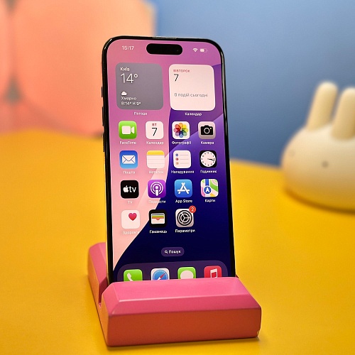 Смартфон Apple iPhone 15 Pro 256GB Blue Titanium eSim (8045) Б/У
