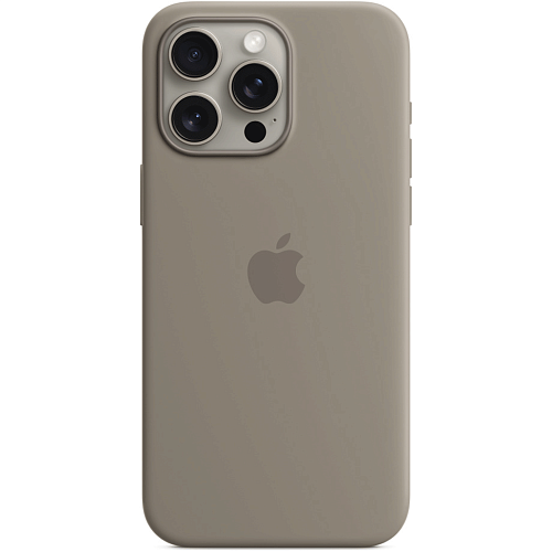Чехол Apple Silicone Case with MagSafe для iPhone 15 Pro Max Clay (MT1Q3ZM/A)