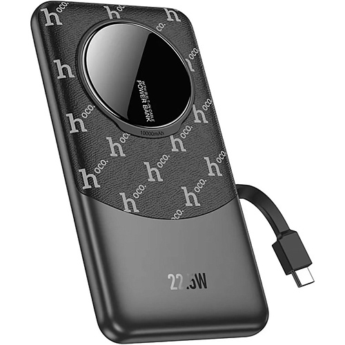 Зовнішній акумулятор Hoco Q29 Nobility USB-C 10000mAh 22.5W Black - придбати в Дніпрі, Україні: ціна, характеристики | інтернет-магазин TOUCH