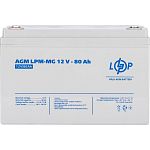 Аккумулятор LogicPower AGM-MG 12V (12V/80Ah/960Wh) (4196)