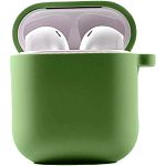Чехол Silicone Case + Carabine для Apple AirPods Pine Mint