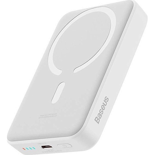 Внешний аккумулятор Baseus Magnetic Mini 30W 10000mAh White (PPCX110202)