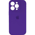 Чехол Silicone Case Camera Protect для Apple iPhone 16 Pro Amethist AA