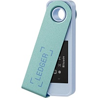 Криптокошелек Ledger Nano S Plus Pastel Green Криптокошелек Ledger Nano S Plus Pastel Green