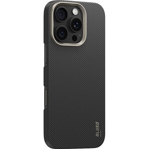 Чехол Blueo Bi-Texture Magnetic 600D Air Aramid Fiber для Apple iPhone 16 Pro Max Black (BL011-I16PMBGR)