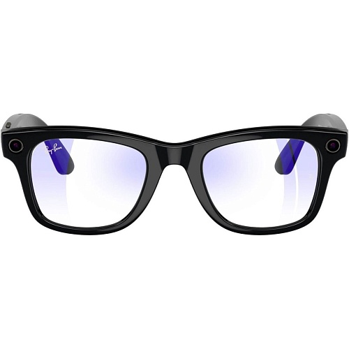Смарт-очки Ray-Ban Meta Wayfarer Shiny Black Frame Clear Lenses (RW4008 601/SB 53-22)