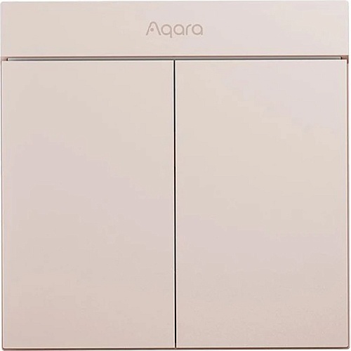 Умный выключатель Aqara H1M MARS-Tech Pink (ZNQBKG25LM)