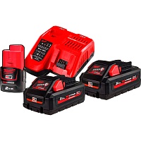 Аккумуляторы к электроинструменту + зарядное устройство Milwaukee M18 HNRG-302 (4933471071) Аккумуляторы к электроинструменту + зарядное устройство Milwaukee M18 HNRG-302 (4933471071)