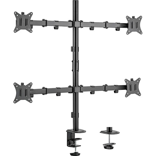 Настольное крепление для мониторов Brateck LDT66-C048 17"-32" Black