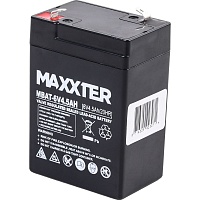Аккумулятор Maxxter AGM 6V (6V/4.5Ah/27Wh) (MBAT-6V4.5AH) Аккумулятор Maxxter AGM 6V (6V/4.5Ah/27Wh) (MBAT-6V4.5AH)