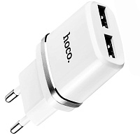 Сетевое зарядное устройство Hoco C12 (White) Сетевое зарядное устройство Hoco C12 (White)
