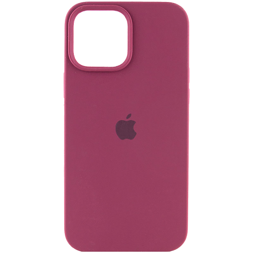 Чехол Silicone Case для Apple iPhone 14 Pro (Plum) AA