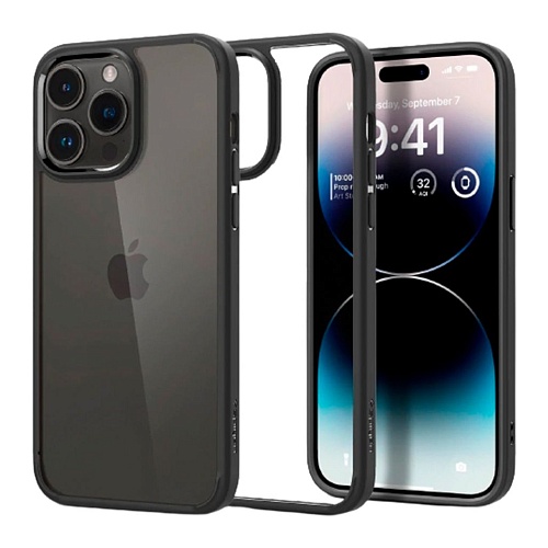 Чехол Spigen Ultra Hybrid для Apple iPhone 14 Pro Max Matte Black (ACS04817)