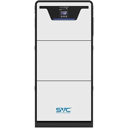 Гибридный солнечный инвертор SVC ESS STACKED RPS "All-in-One" + АКБ LiFePO4 10240Wh