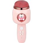 Мікрофон з караоке PRC Animals Pink