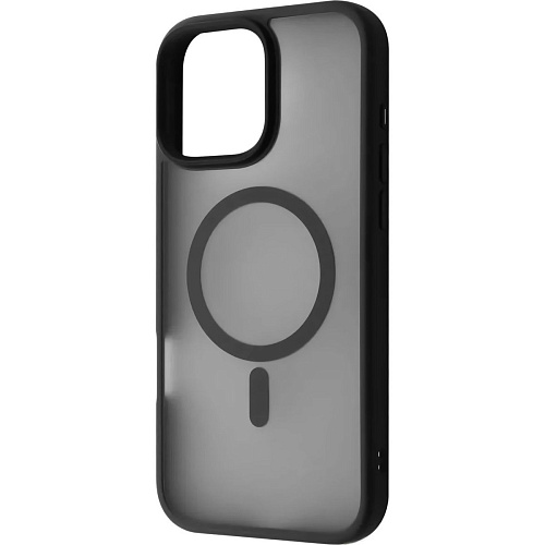 Чехол Wave Matte Insane Magnetic Ring with MagSafe для Apple iPhone 16 Pro Black