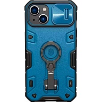 Чехол Nillkin CamShield Armor Pro no logo для Apple iPhone 14 Plus Blue