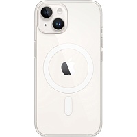 Чехол Clear Case with MagSafe для Apple iPhone 14 Transparent AA