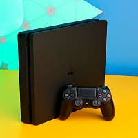 Игровая консоль Sony PlayStation 4 Slim 1TB Black Б/У