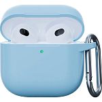 Чохол Silicone Case для Apple AirPods 4 Light Blue