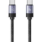 Кабель Usams US-SJ704 Rui Magnetic USB-C to USB-C 60W 1m Tarnish (SJ704USB01)