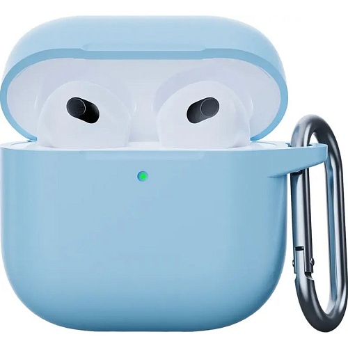 Чохол Silicone Case для Apple AirPods 4 Light Blue - придбати в Дніпрі, Україні: ціна, характеристики | інтернет-магазин TOUCH