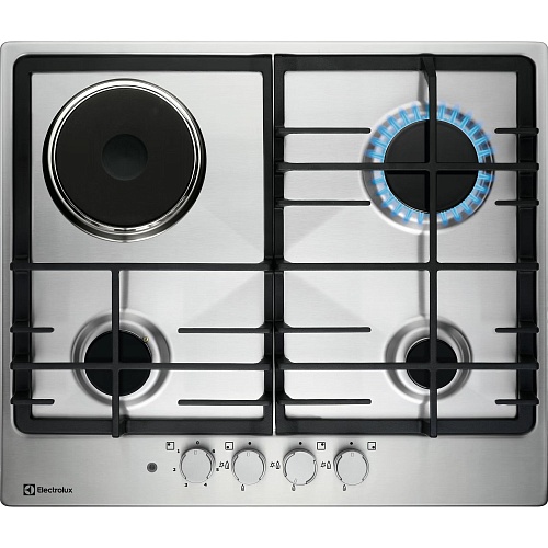 Комбінована варильна поверхня Electrolux KGM64311X - придбати в Дніпрі, Україні: ціна, характеристики | інтернет-магазин TOUCH