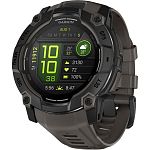 Смарт-годинник Garmin Instinct 3 AMOLED 50mm Black with Charcoal Band (010-03020-00)