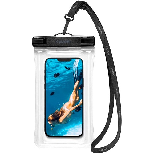 Водонепроникний чохол Spigen A610 Universal Waterproof Float Crystal Clear (AMP04530) - придбати в Дніпрі, Україні: ціна, характеристики | інтернет-магазин TOUCH
