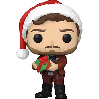 Фигурка Funko Pop! Guardians of the Galaxy Holiday Special: Звездный лорд 9.6см (64333)