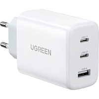 Мережевий зарядний пристрій Ugreen CD275 65W 2xUSB-C 1xUSB-A Fast Charger White (90496) - придбати в Дніпрі, Україні: ціна, характеристики | інтернет-магазин TOUCH Мережевий зарядний пристрій Ugreen CD275 65W 2xUSB-C 1xUSB-A Fast Charger White (90496) - придбати в Дніпрі, Україні: ціна, характеристики | інтернет-магазин TOUCH