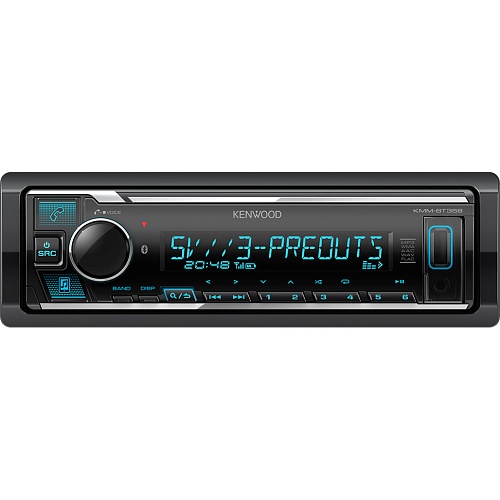 Автомагнітола Kenwood KMM-BT358 - придбати в Дніпрі, Україні: ціна, характеристики | інтернет-магазин TOUCH
