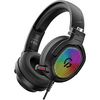 Ігрові навушники GamePro HS1300 RGB Black - придбати в Дніпрі, Україні: ціна, характеристики | інтернет-магазин TOUCH