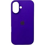 Чехол Silicone Case для Apple iPhone 16 Ultra Violet AA