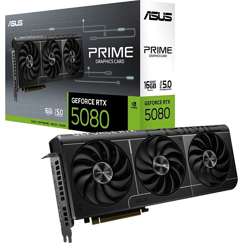 Видеокарта Asus Prime GeForce RTX 5080 16GB (PRIME-RTX5080-16G) UA