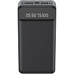 Зовнішній акумулятор XO PR164 30000mAh 10W Black 