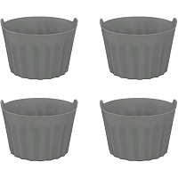 Форма для аэрогриля DK Cooking mold 65x65мм 4шт Gray 