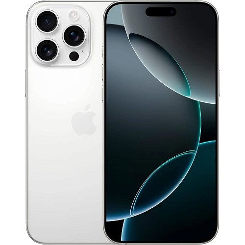 Смартфон Apple iPhone 16 Pro 128GB eSIM White Titanium (MYMA3)